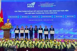 C&ocirc;ng bố FTA Index 2025, đ&aacute;nh gi&aacute; kết quả thực thi FTA tại 34 tỉnh, th&agrave;nh phố
