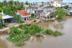 207 điểm sạt lở ở Cần Thơ chưa có nguồn vốn để gia cố