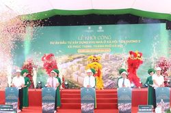 Khởi công Dự án đầu tư xây dựng Khu nhà ở xã hội Tiên Dương 2