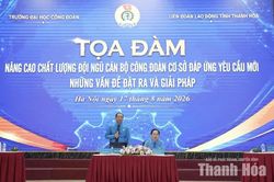 Tọa đ&agrave;m khoa học n&acirc;ng cao chất lượng đội ngũ c&aacute;n bộ c&ocirc;ng đo&agrave;n cơ sở