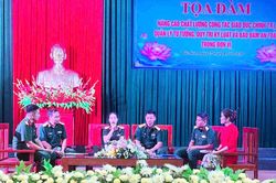 Lữ đoàn 673 tọa đàm nâng cao chất lượng công tác quản lý, giáo dục bộ đội