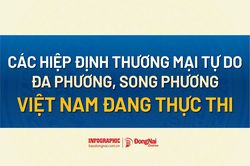 [Infographic] T&iacute;nh đến th&aacute;ng 8-2026, Việt Nam đ&atilde; tham gia những hiệp định thương mại tự do n&agrave;o?
