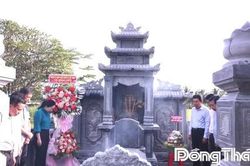 Xã Vĩnh Hựu: Thắp hương viếng mộ Phó Lãnh binh Đặng Khánh Tình, nghĩa quân Anh hùng dân tộc Trương Định