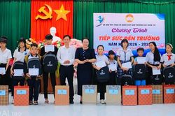 Phường Quy Nhơn Tây tổ chức Chương trình “Tiếp sức đến trường” năm học 2026-2027