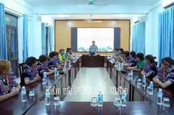 Gặp mặt huấn luyện viên, vận động viên tham dự Giải bóng đá nữ các dân tộc thiểu số Việt Nam Cúp VTV lần thứ nhất