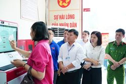 Kiểm tra việc triển khai phong tr&agrave;o &ldquo;B&igrave;nh d&acirc;n học vụ số&rdquo; tại Cụm số 3