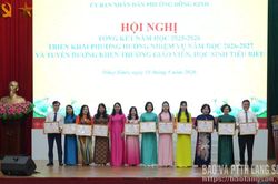 UBND phường Đông Kinh tổng kết năm học 2025 - 2026