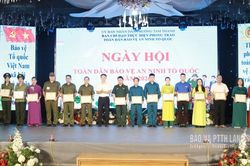 Nhiều hoạt động ý nghĩa tại "Ngày hội toàn dân bảo vệ an ninh Tổ quốc” phường Tam Thanh
