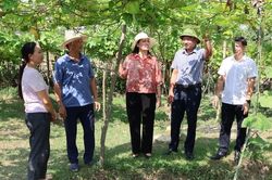 Ban Tuy&ecirc;n gi&aacute;o v&agrave; D&acirc;n vận Tỉnh ủy khảo s&aacute;t m&ocirc; h&igrave;nh 