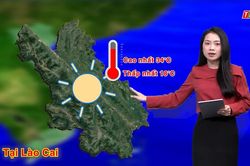 Dự báo thời tiết đêm 18 và ngày 19/8