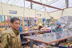 Kịp thời khắc phục hậu quả do mưa lớn, lốc xo&aacute;y tại H&agrave;m Thuận Nam