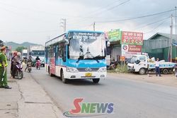 Khắc phục nguy cơ mất an toàn giao thông tại chợ Nà Sy sau phản ánh của Báo và Phát thanh, truyền hình Sơn La