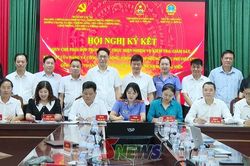K&yacute; kết Quy chế phối hợp trong c&ocirc;ng t&aacute;c kiểm tra, gi&aacute;m s&aacute;t, kỷ luật của Đảng