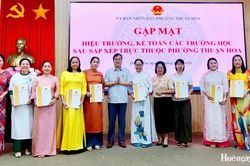 Phường Thuận Hóa: Tháo gỡ vướng mắc, ổn định hoạt động trường học sau sắp xếp
