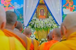An Giang: Trung ương Giáo hội và Ban Trị sự tỉnh viếng tang Hòa thượng Danh Lân