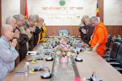 Ban Chỉ đạo Trung ương họp với Ban Trị sự Phật gi&aacute;o tỉnh Quảng Trị thống nhất c&ocirc;ng t&aacute;c chuẩn bị đại hội