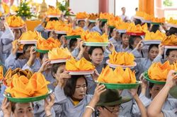 Lâm Đồng: Tịnh xá Ngọc Chiếu tổ chức lễ dâng y ca-sa mùa Vu lan Phật lịch 2570