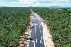 Quảng Ngãi: Gần 6km đường ven biển sắp cán đích vượt tiến độ