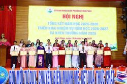 Ph&uacute; Thọ: Gi&aacute;o dục phường Vĩnh Ph&uacute;c &ldquo;Đổi mới tư duy, chuyển biến mạnh mẽ, kết quả thực chất&rdquo;
