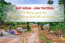Đất nông lâm trường: Khơi thông nguồn lực, nhưng không đánh đổi môi trường