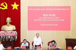 Ninh Bình: Tháo gỡ điểm nghẽn, giải phóng các nguồn lực đất đai