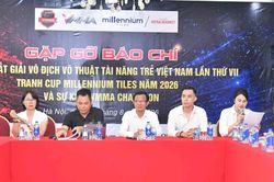Hơn 2.000 vận động viên tham gia Giải vô địch Võ thuật tài năng trẻ Việt Nam 2026
