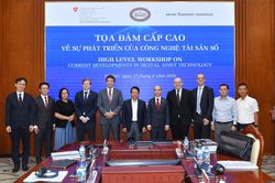 Ph&oacute; Thống đốc Phạm Tiến Dũng tham dự Tọa đ&agrave;m cấp cao về sự ph&aacute;t triển của c&ocirc;ng nghệ t&agrave;i sản số