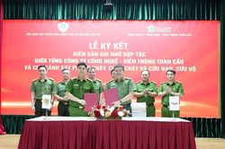 Hợp tác về nghiên cứu, phát triển và ứng dụng công nghệ phòng cháy, chữa cháy