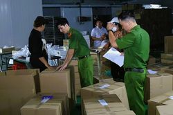 Triệt phá đường dây sản xuất thịt khô bò giả, thu giữ 2 tấn thành phẩm