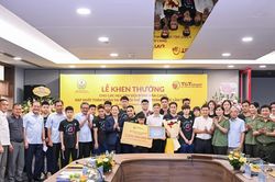 Bóng bàn CAND nhận hơn 2,2 tỷ đồng tiền thưởng