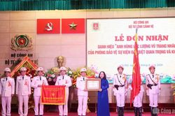 Vinh danh đơn vị Anh hùng trên mặt trận cảnh vệ
