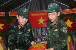 Quy tập thêm 13 hài cốt liệt sĩ tại phường Hòa Hưng và xã Thường Tân