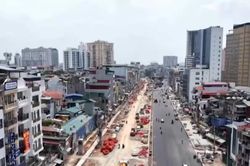 Diện mạo Vành đai 1 Hoàng Cầu - Voi Phục trước ngày thông xe
