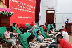 Tiếp nhận 147 đơn vị máu tại chương trình hiến máu tình nguyện