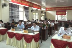 Kỳ họp thứ 3 (chuyên đề) HĐND xã Minh Tâm khóa XXI