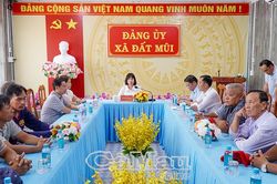 Ban Tuyên giáo Trung ương điều tra dư luận xã hội tại xã Đất Mũi