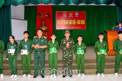 81 'chiến sĩ nhí' hoàn thành 'Học kỳ trong quân đội'