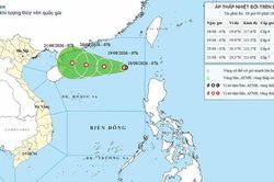 Xuất hiện &aacute;p thấp nhiệt đới tr&ecirc;n Biển Đ&ocirc;ng