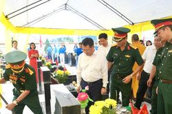 Xã Quang Minh triển khai lấy mẫu 44 hài cốt liệt sĩ