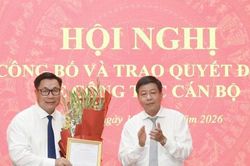 Đồng chí Nguyễn Quang Hiếu giữ chức Giám đốc Sở Nội vụ thành phố Hà Nội