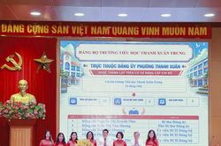 Phường Thanh Xuân thành lập 10 đảng bộ trường học công lập