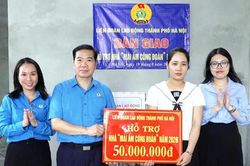 Th&ecirc;m một m&aacute;i ấm, th&ecirc;m động lực cho đo&agrave;n vi&ecirc;n x&atilde; B&igrave;nh Minh