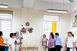 Đ&ocirc;ng Anh: Sau sắp xếp, c&aacute;c trường đ&atilde; sẵn s&agrave;ng cho năm học mới Đ&ocirc;ng Anh: Sau sắp xếp, c&aacute;c trường đ&atilde; sẵn s&agrave;ng cho năm học mới