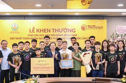Bóng bàn CAND: Khi nguồn lực Nhà nước và tư nhân cộng hưởng