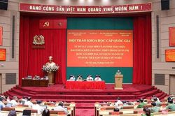 Tư duy mới về an ninh quốc gia to&agrave;n diện, bao tr&ugrave;m, kiến tạo ph&aacute;t triển