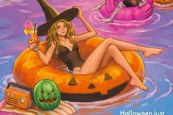 Lễ hội Halloween giữa mùa hè