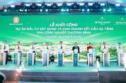 Khởi công khu công nghiệp 2.486 tỉ đồng nhân dịp 81 năm Cách mạng Tháng Tám