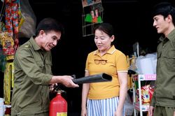 Những cánh tay nối dài giữ bình yên cơ sở