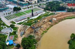 Thái Nguyên đẩy nhanh giải phóng mặt bằng đê chống ngập nghìn tỉ đồng