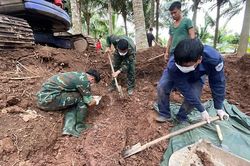 Đồng Tháp: Tìm thấy 42 bộ hài cốt liệt sĩ trong vườn dừa